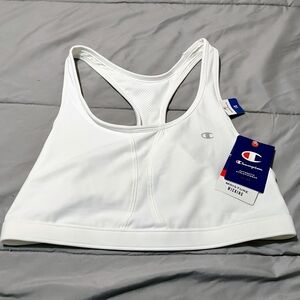 Champion Women's Classic White Racerback Bra
